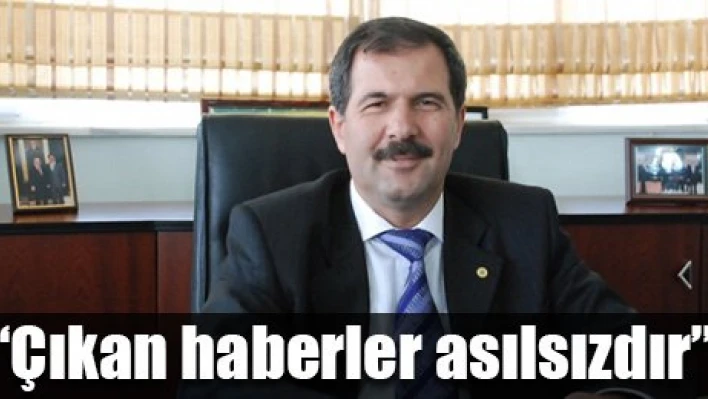 'Benimle ilgisi yok'