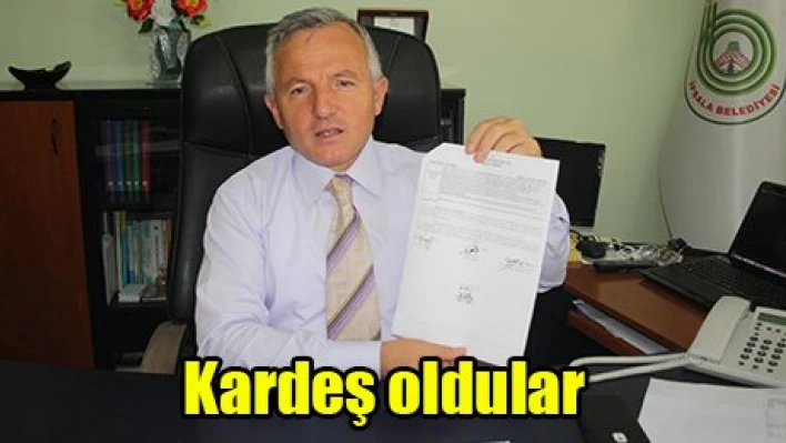 Kardeş oldular