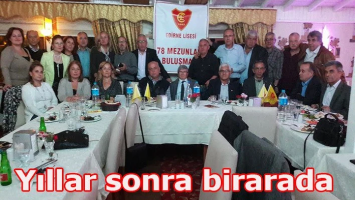 Mezunlar buluştu