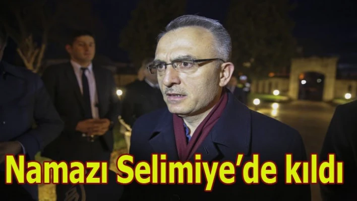 Sabah namazı Selimiye'de
