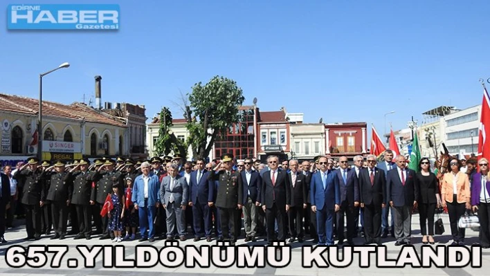 Saraçlar Cadde'sinden atlılar geçti