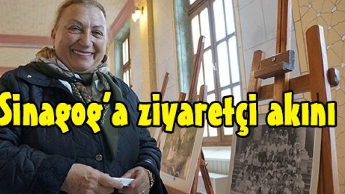 Sinagog'a ziyaretçi akını