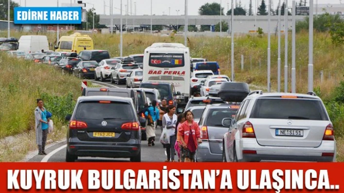 Bulgar kanallarında ilk haber oldular
