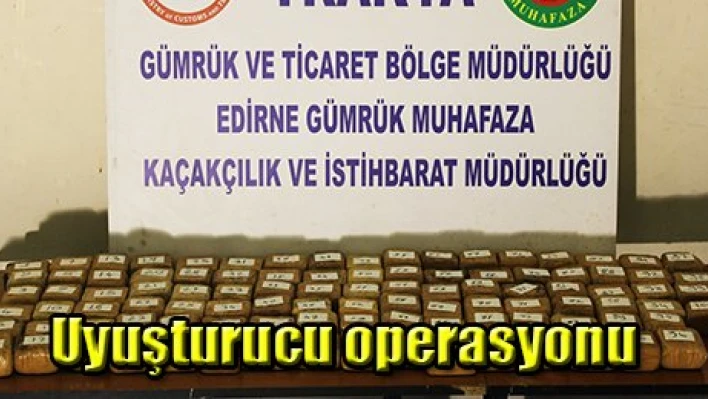 Uyuşturucu operasyonu