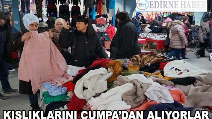 Kışlıklarını Edirne'den alıyor