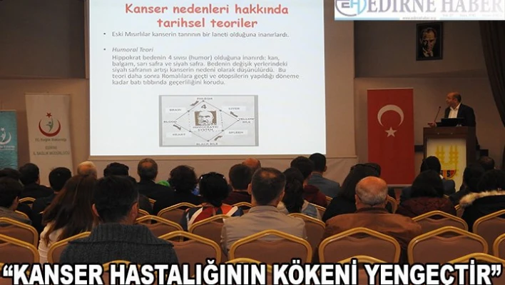 'Kanser ölümlerinin sık olduğu illerden birisi'