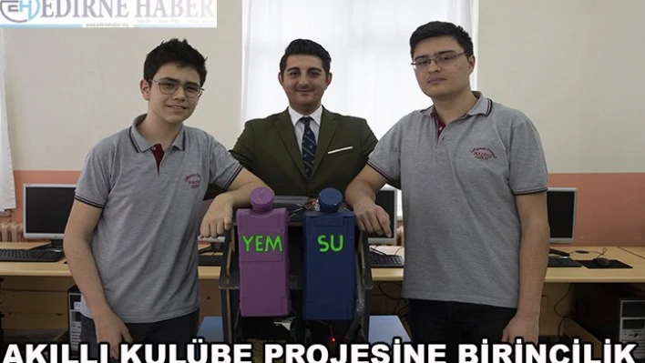 Liselilerin evcil hayvanlar için 'akıllı kulübe' projesine birincilik