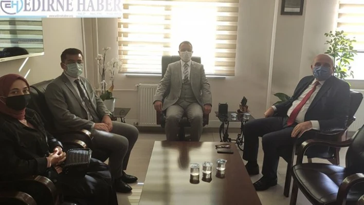  Hacıoğlu, Malkara'da ziyaretlerde bulundu