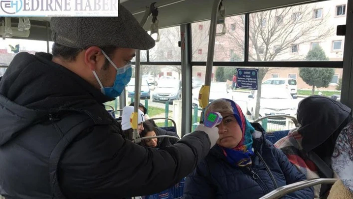 Tekirdağ'da koronavirüs tedbirleri sürüyor