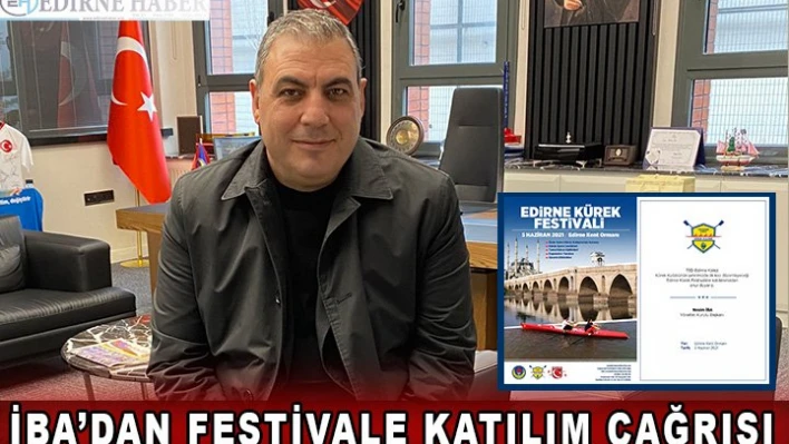 İba'dan festivale katılım çağrısı