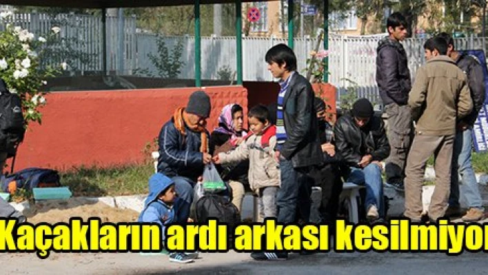 Kaçakların ardı arkası kesilmiyor
