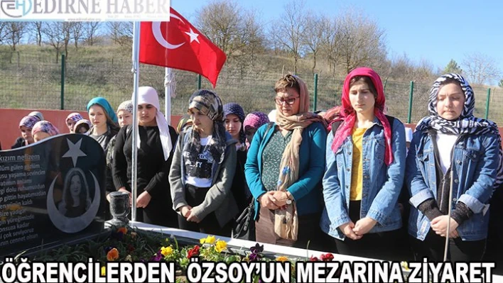 Öğrencilerden şehit  mezarına ziyaret 