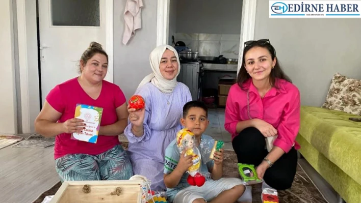 'Benim Oyun Sandığım' projesi Meriç'te sürüyor