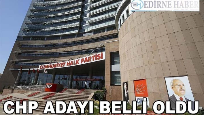 CHP EDİRNE BELEDİYE BAŞKAN ADAYI RECEP GÜRKAN OLDU.