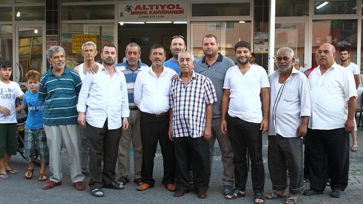 Patates çuvallarıyla durdurmuşlar