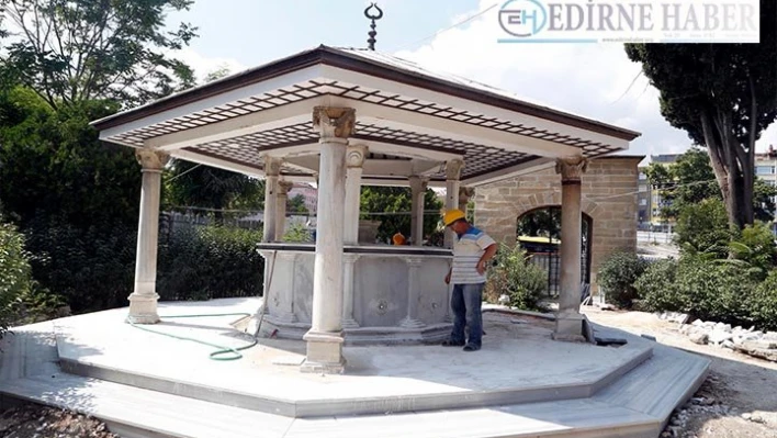 Rüstem Paşa Camisi'ndeki restorasyon çalışmaları