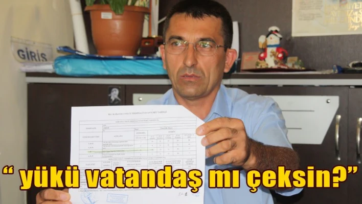 Olan yine vatandaşa oluyor