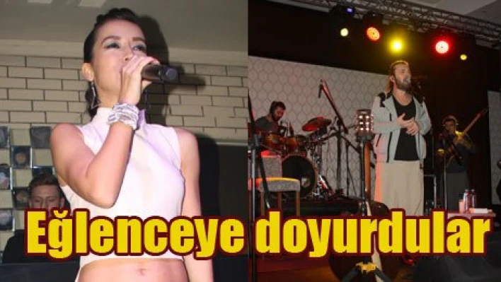 Eğlenceye doydular