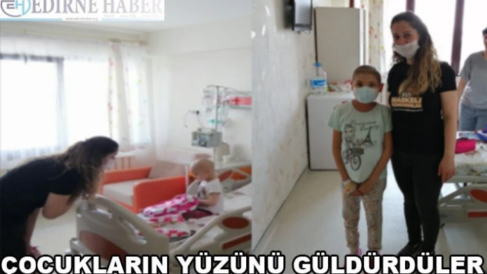 Yüzlerini güldürdüler
