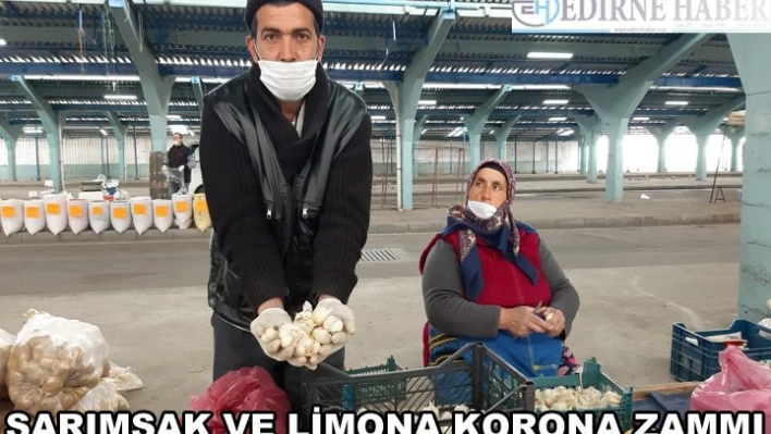 Sarımsak ve Limona 'korona' zammı