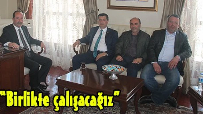 'Birlikte çalışacağız'