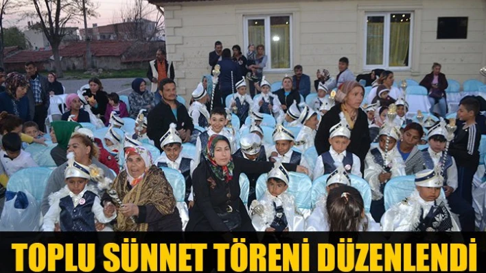 100 Çocuk sünnet ettirildi