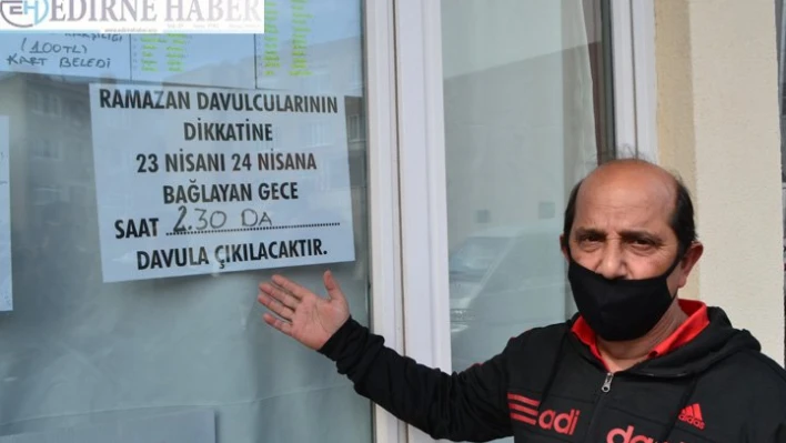 100 davulcu ramazanda görev yapacak
