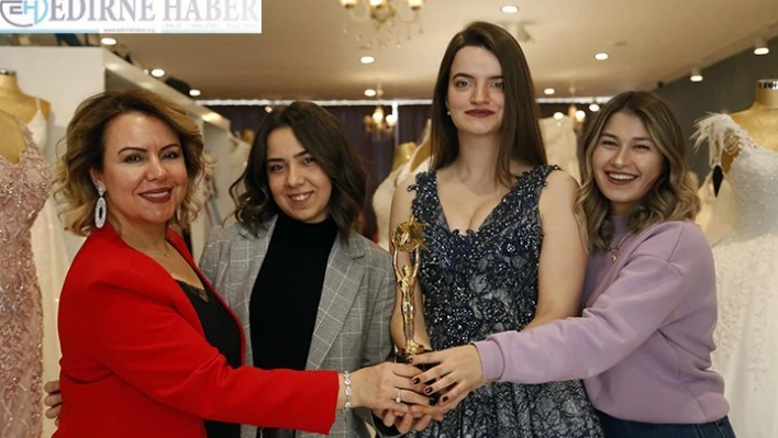 Devlet desteğiyle başladığı gelinlik üretiminde marka oldu