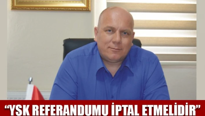 'Referanduma gölge düşmüştür'