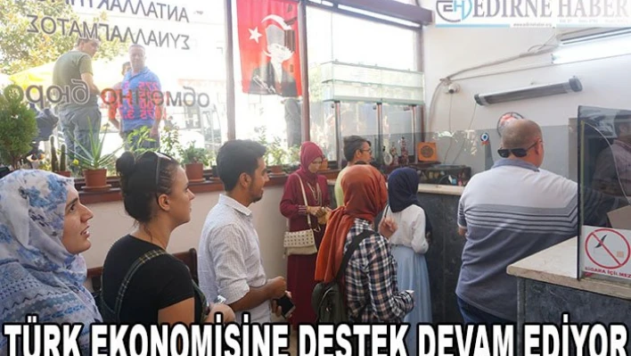 Türk ekonomisine destek devam ediyor