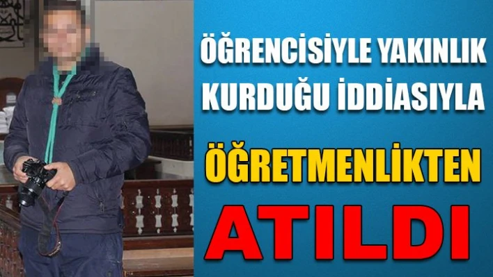 Meslekten atıldı amaâ€¦â€¦