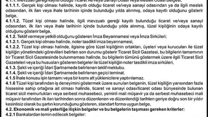 ARAÇ KİRALAMA HİZMETİ ALINACAKTIR
