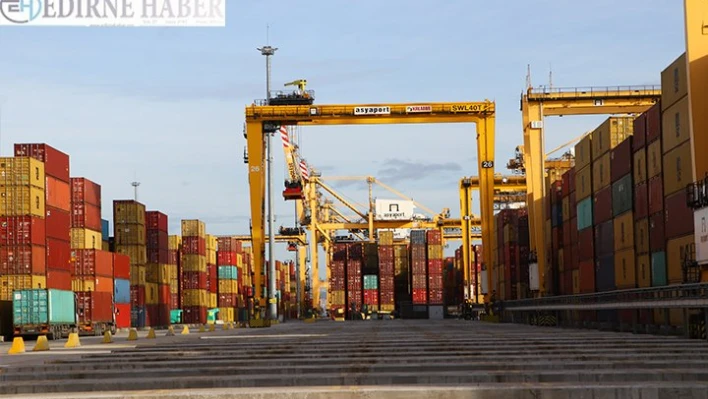 Trakya'dan geçen yıl 1,38 milyar dolarlık ihracat yapıldı