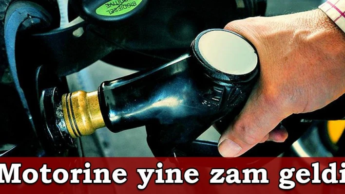 Motorine 7 kuruş zam