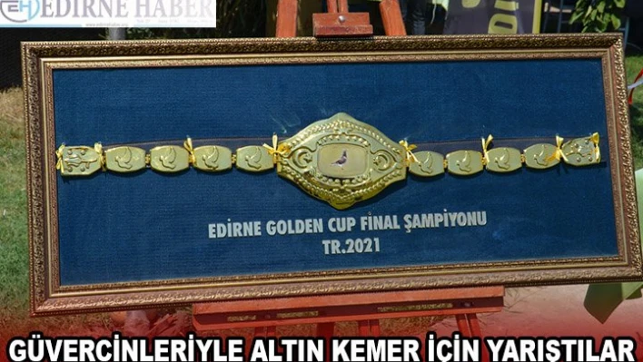 GÜVERCİNLERİYLE ALTIN KEMER İÇİN YARIŞTILAR