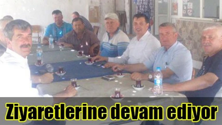 Ziyaretlerine devam ediyor