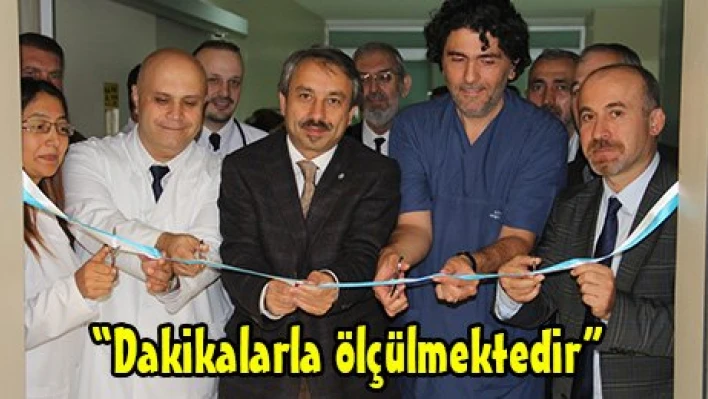 'Dakikalarla ölçülmektedir'