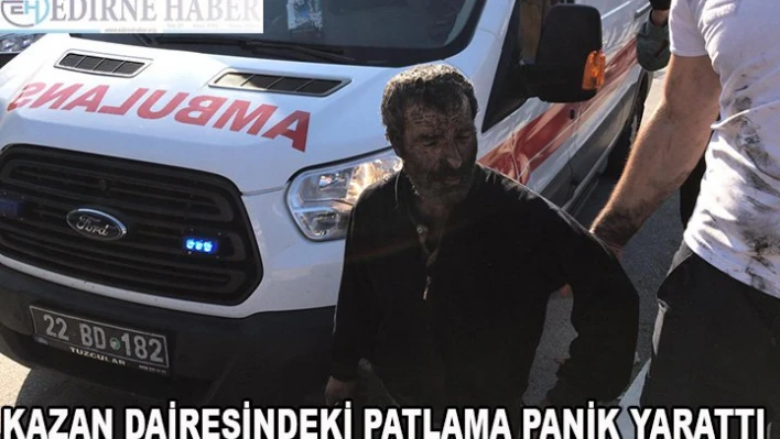 Kalorifer kazanında patlama