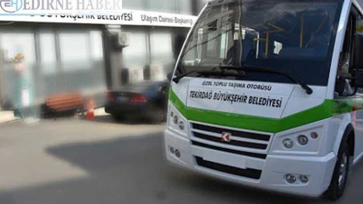 Toplu taşıma durduruldu