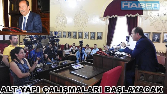 Çalışmalar üç yıl sürecek