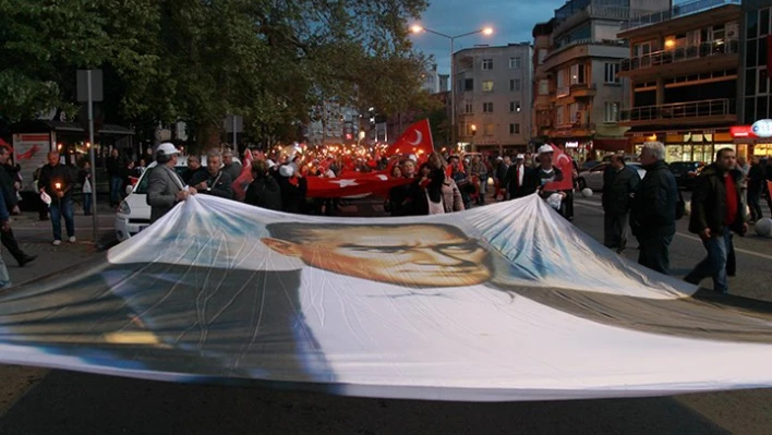 Yürüyüş düzenlendi