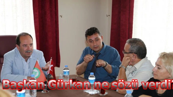 Başkan Gürkan müjdeyi verdi