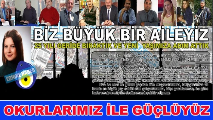 BİZ BÜYÜK BİR AİLEYİZ