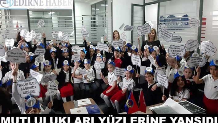 Mutlulukları Yüzlerine Yansıdı