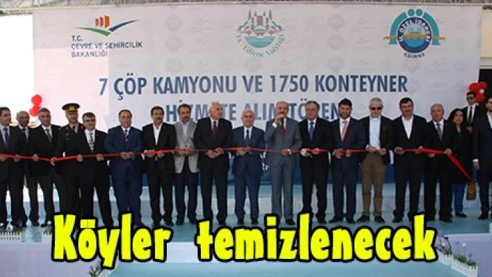 Köyler  temizlenecek