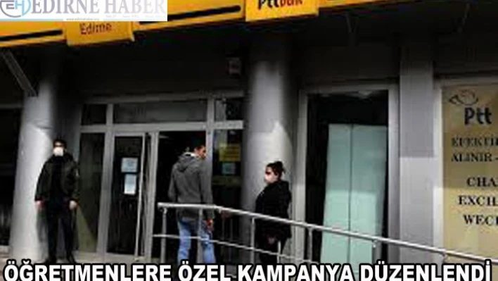 Öğretmenlere özel kampanya