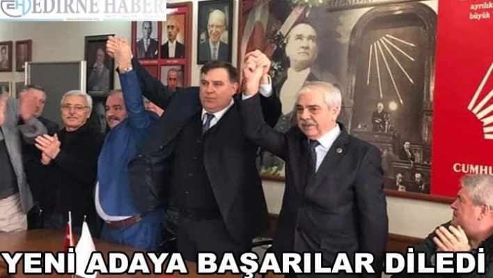 Yeni Adaya Başarılar Diledi