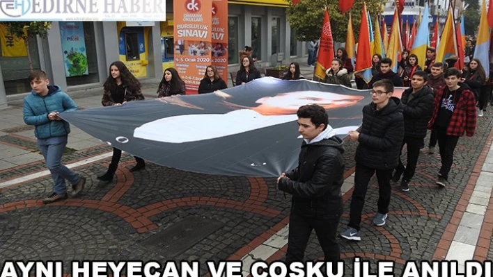 Aynı Heyecan ve Coşku İle Anıldı
