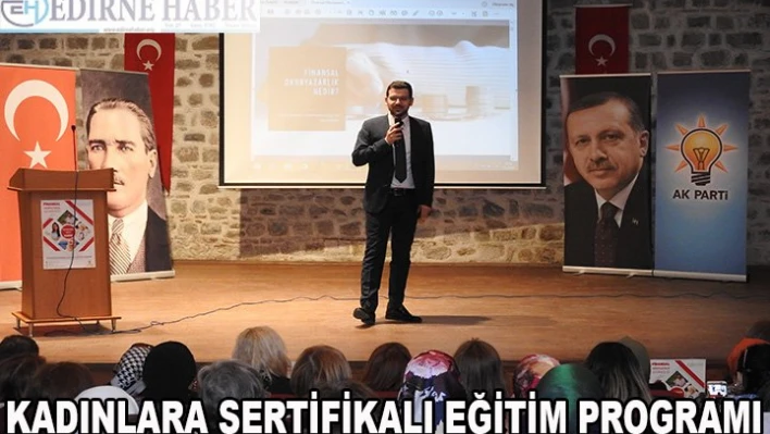 Kadınlara Sertifikalı Eğitim Programı