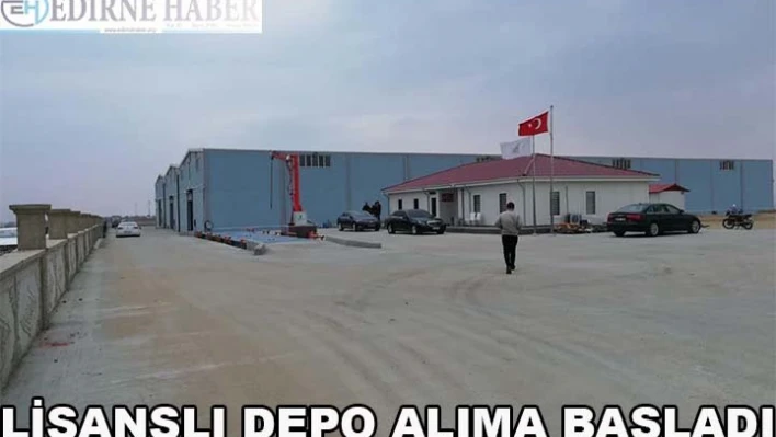 Üreticilerin ürünleri oraya emanet